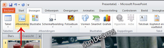 afbeelding invoegen