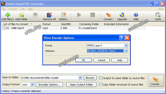 switch audio file converter